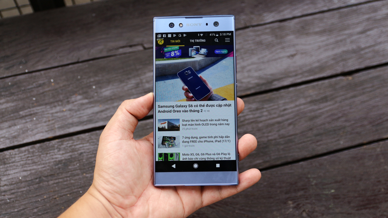 Đánh giá XPeira XA2 Ultra Đánh giá XPeira XA2 Ultra