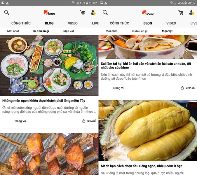 ứng dụng ăn ngon ứng dụng ăn ngon