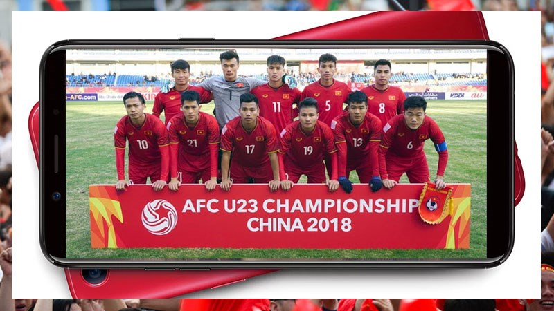 MiniGame: Dự đoán kết quả U23 Việt Nam và U23 Uzbekistan, trúng OPPO F5 màu đỏ may mắn