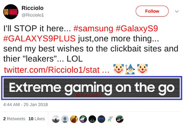 Galaxy S9 sẽ tập trung vào chơi game