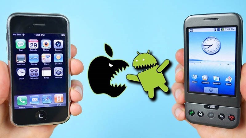 Smartphone Android vs iOS Smartphone Android vs iOS