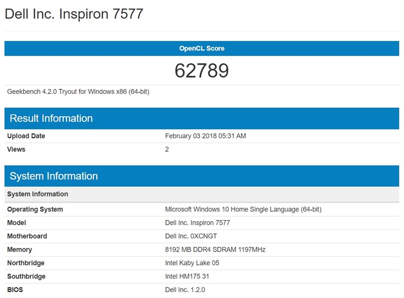 dell inspiron 7577