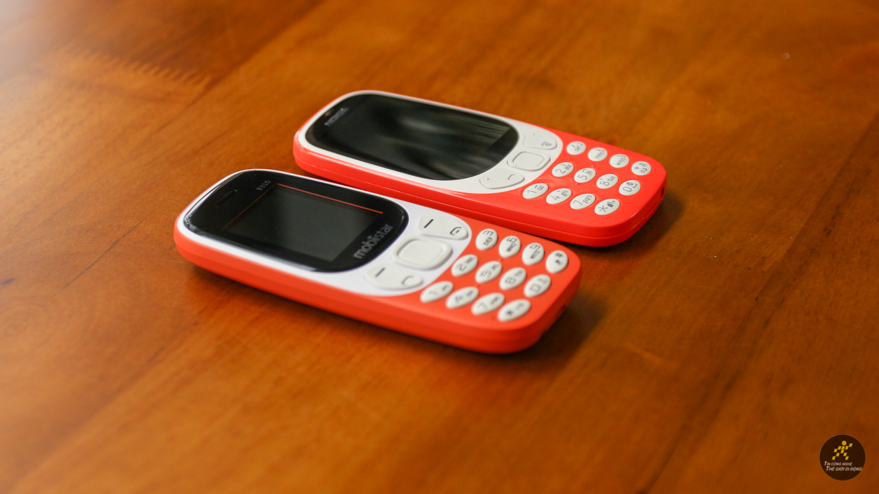 Đọ dáng Mobiistar B310 và Nokia 3310