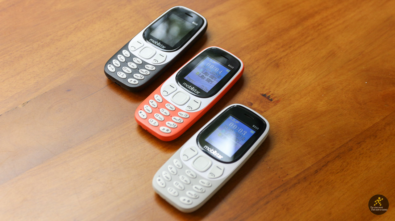 Đọ dáng Mobiistar B310 và Nokia 3310