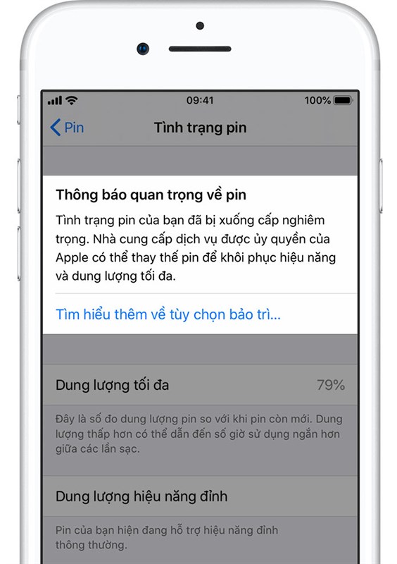 Cách kiểm tra tình trạng pin iPhone