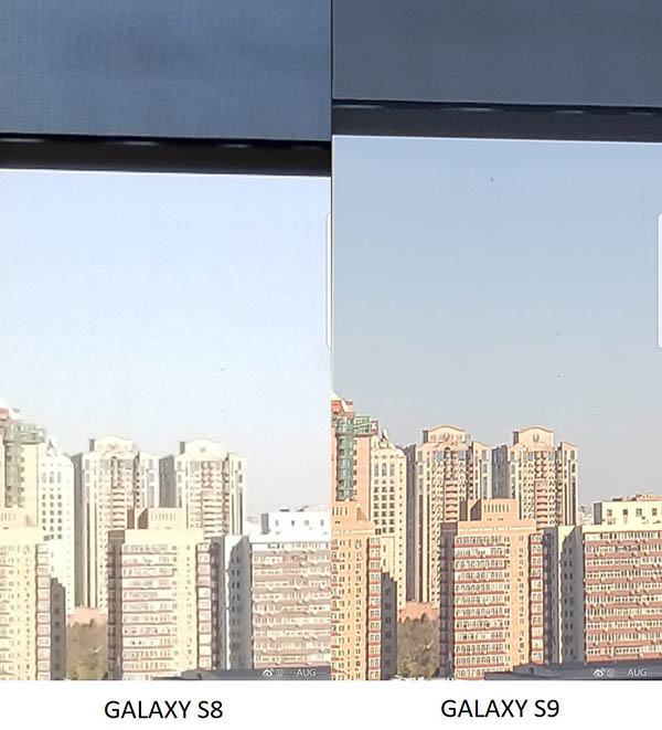 Camera Galaxy S8 vs Galaxy S9 Camera Galaxy S8 vs Galaxy S9
