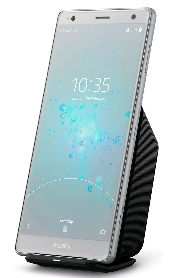 Sony Xperia XZ2 xuất hiện với bộ sạc không dây