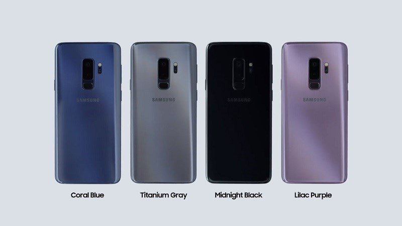 Các lựa chọn màu sắc của Samsung Galaxy S9 và S9 Plus Các lựa chọn màu sắc của Samsung Galaxy S9 và S9 Plus