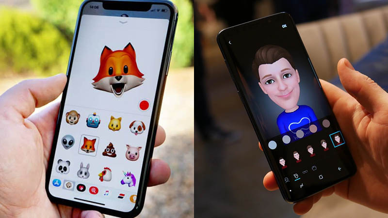 Animoji vs AR Emoji