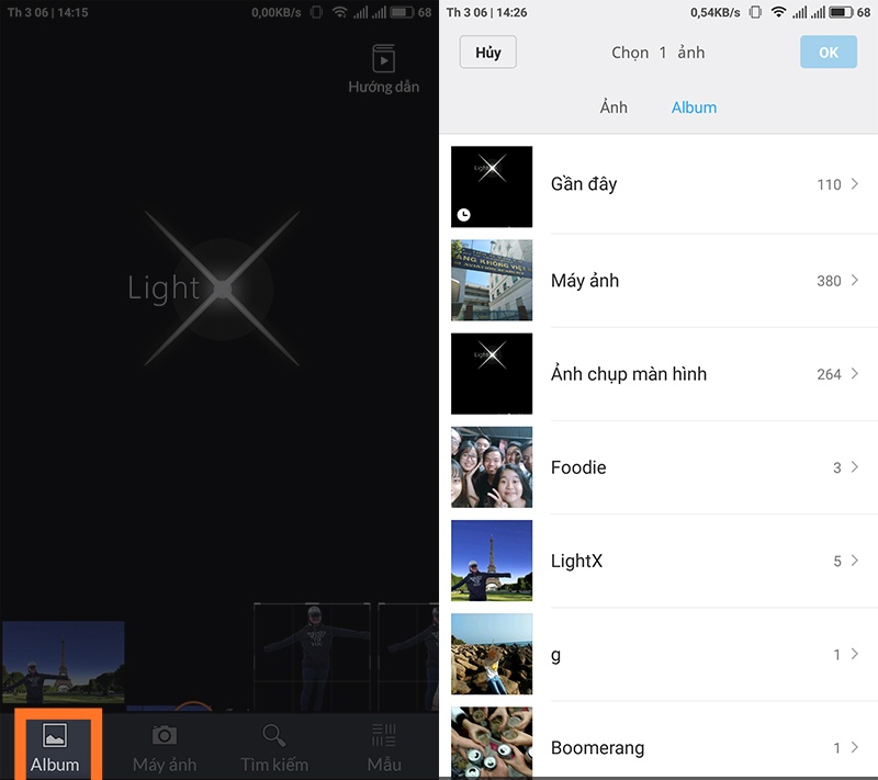 ứng dụng LightX ứng dụng LightX