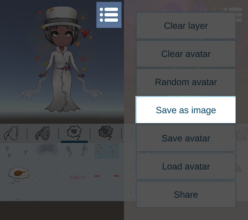 avatar maker: anime chibi 2