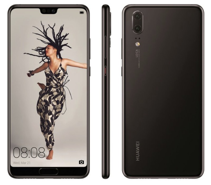 Hình ảnh báo chí của Huawei P20