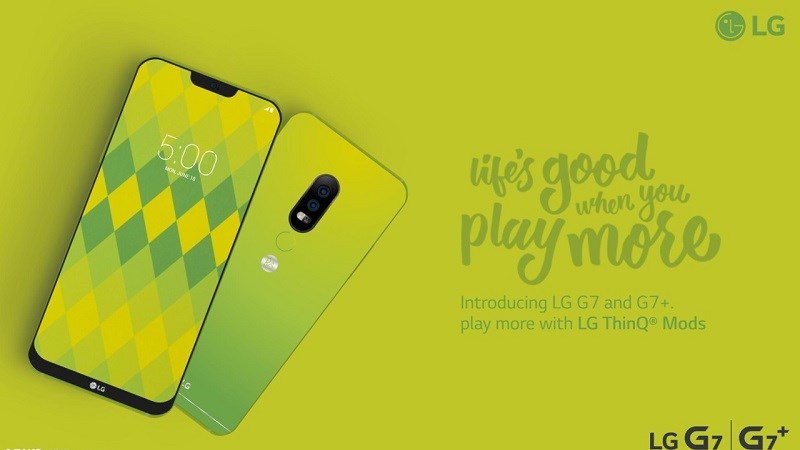 LG G7 xuất hiện cực đẹp với màu sắc độc đáo, thiết kế tai thỏ như iPhone X LG G7 xuất hiện cực đẹp với màu sắc độc đáo, thiết kế tai thỏ như iPhone X