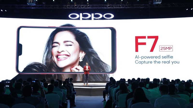 OPPO F7 chính thức trình làng với màn hình notch tai thỏ, camera selfie 25MP