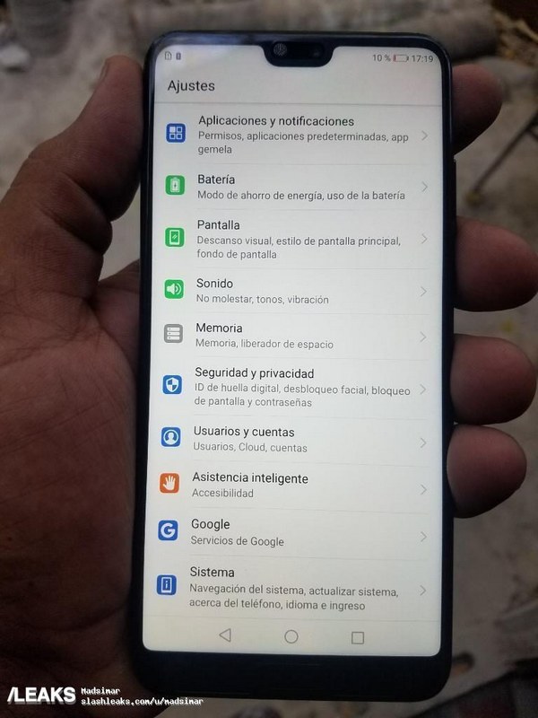 Huawei P20 lộ ảnh thực tế trên tay người dùng kèm thông số cấu hình Huawei P20 lộ ảnh thực tế trên tay người dùng kèm thông số cấu hình