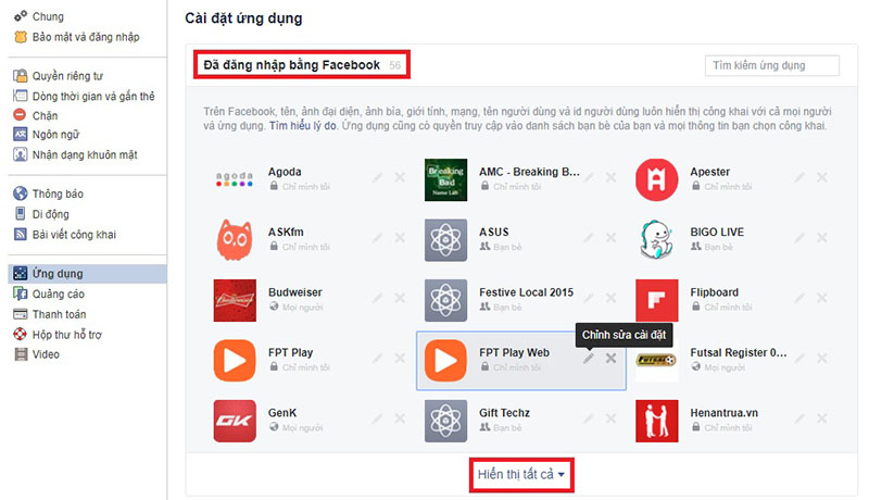 Loại bỏ ứng dụng theo dõi trên Facebook_2