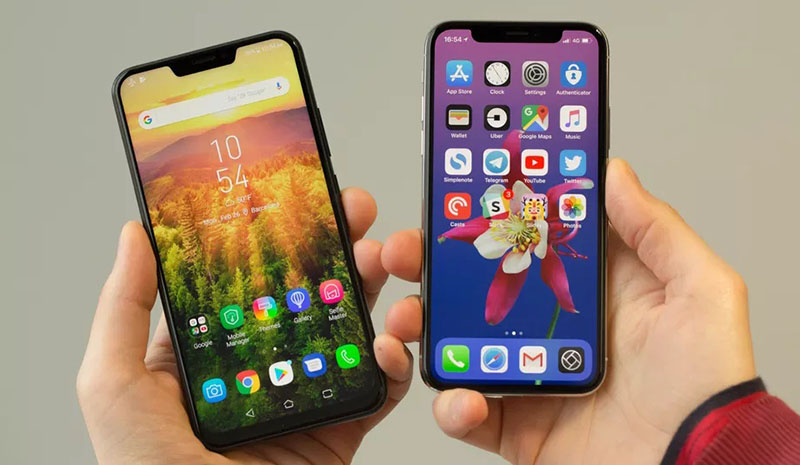 ZenFone 5 vs iPhone X