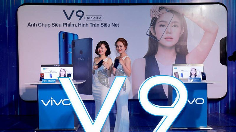 Vivo V9 ra mắt tại Việt Nam Vivo V9 ra mắt tại Việt Nam