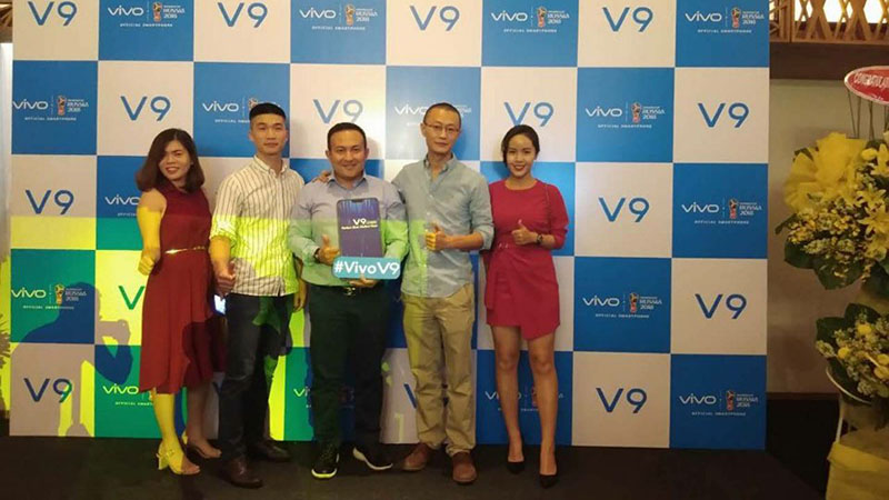 Vivo V9 ra mắt tại Việt Nam Vivo V9 ra mắt tại Việt Nam