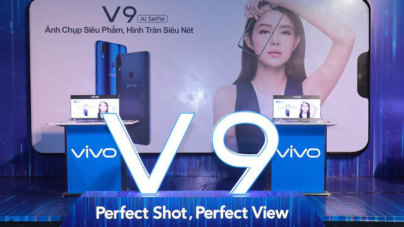 Vivo V9 ra mắt Vivo V9 ra mắt