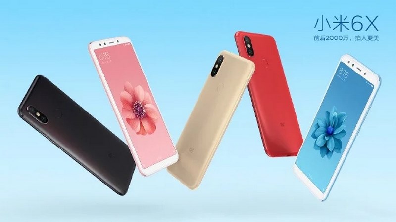 Xiaomi Mi 6X lộ hình ảnh rõ nét với 5 phiên bản màu sắc đẹp mắt Xiaomi Mi 6X lộ hình ảnh rõ nét với 5 phiên bản màu sắc đẹp mắt