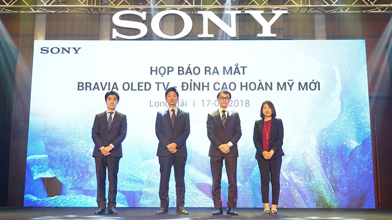 Sony công bố A8F và X9000F tại VN: Thế hệ TV BRAVIA OLED & 4K HDR mới