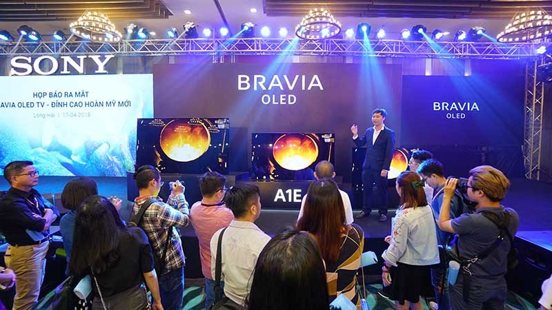 Sony công bố A8F và X9000F tại VN: Thế hệ TV BRAVIA OLED & 4K HDR mới