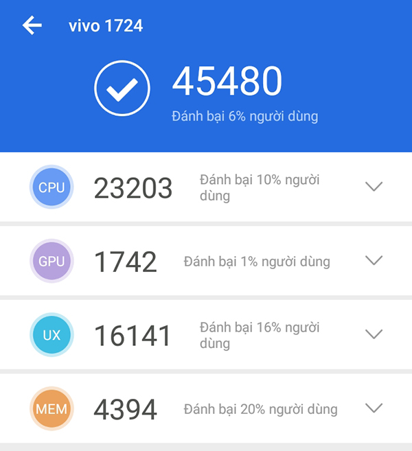 antutu vivo y71 antutu vivo y71