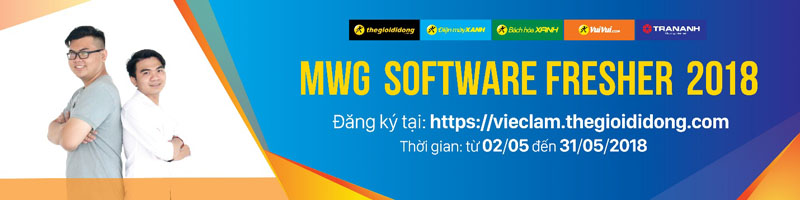 MWG SOFTWARE FRESHER 2018: Nơi sinh viên CNTT toả sáng tài năng