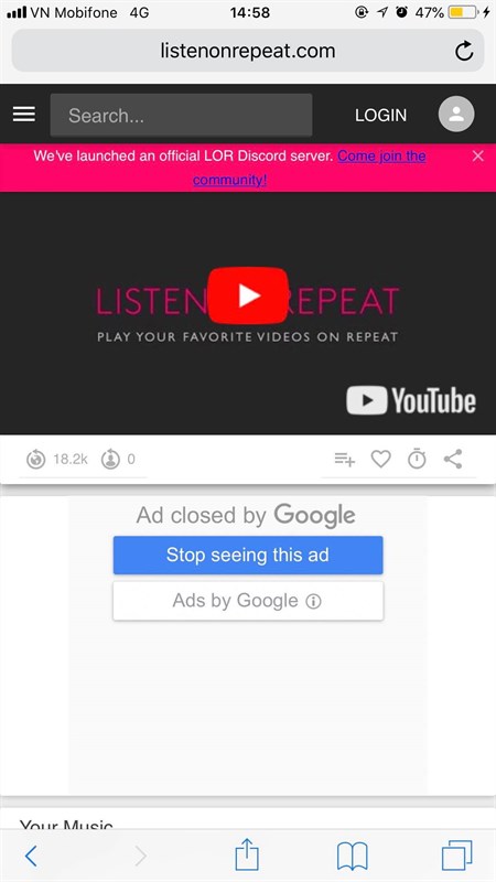 lặp lại youtube lặp lại youtube