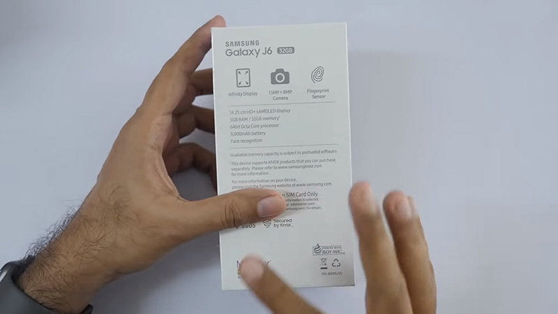 Mở hộp Galaxy J6 2018 Mở hộp Galaxy J6 2018