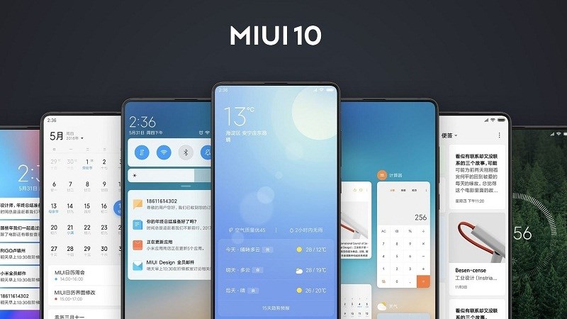 Những thiết bị này sẽ được cập nhật MIUI 10 trong hai tháng tới