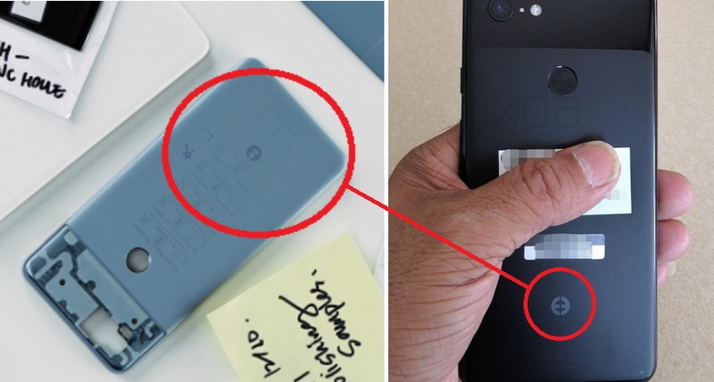 Nguyên mẫu Pixel 3 XL xuất hiện với một biểu tượng lạ Nguyên mẫu Pixel 3 XL xuất hiện với một biểu tượng lạ