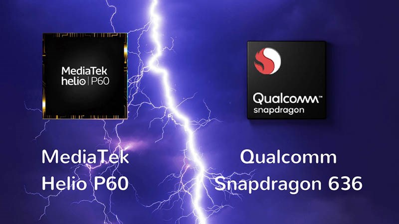 Helio P60 vs Snapdragon 636 Helio P60 vs Snapdragon 636