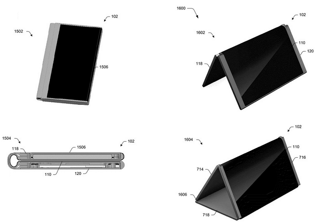 Điện thoại 2 trong 1 Surface Phone xuất hiện với màn hình gập