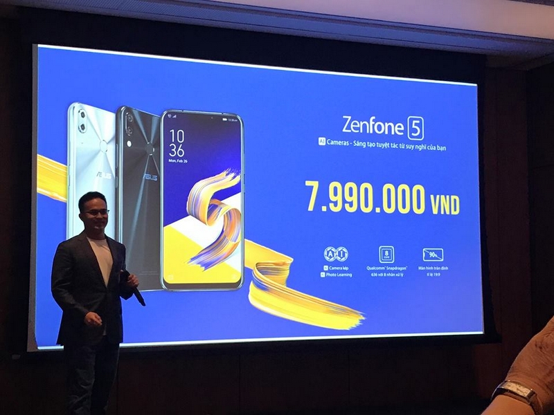 Loạt smartphone Asus Zenfone mới ra mắt tại Việt Nam