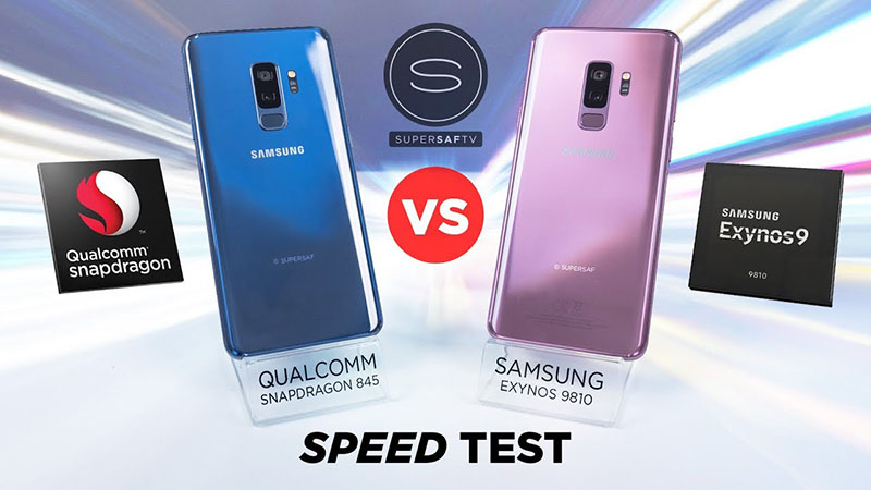 Qualcomm Snapdragon 845 vs Exynos 9810 Qualcomm Snapdragon 845 vs Exynos 9810