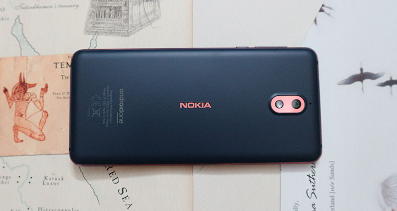 trên tay nokia 3.1