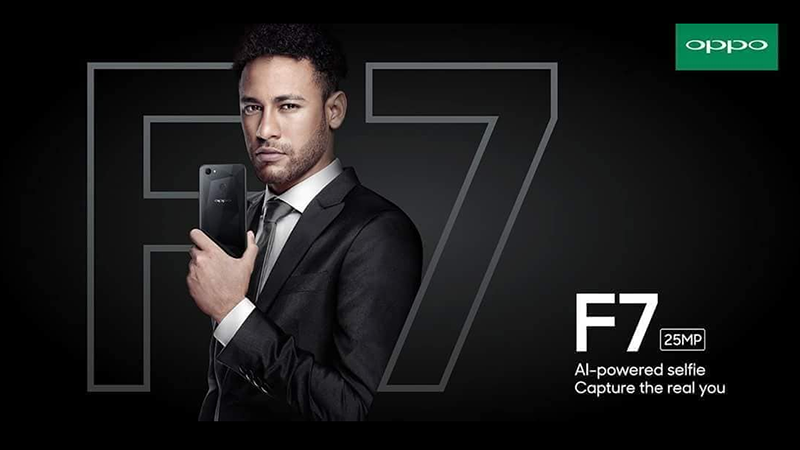 neymar oppo f7