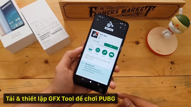 Hướng dẫn cài GFT Tool giúp chiến PUGB mượt hơn trên Xiaomi Mi A2 Lite Xiaomi Mi A2 Lite là chiếc smartphone sở hữu thiết kế đẹp mắt cùng với giá cả rất phải chăng. Tuy nhiên, với con chip Snapdragon 625 liệu Mi A2 Lite chiến PUGB sẽ bị đuối như các bạn vẫn nghĩ? Đừng lo, chỉ cần có GFX Tool các bạn sẽ chiến PUGB mượt hơn, lên đến 60 FPS.