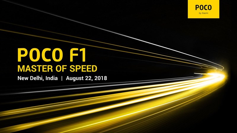 POCOPHONE F1 sẽ chính thức ra mắt vào ngày 22/8 tại Ấn Độ