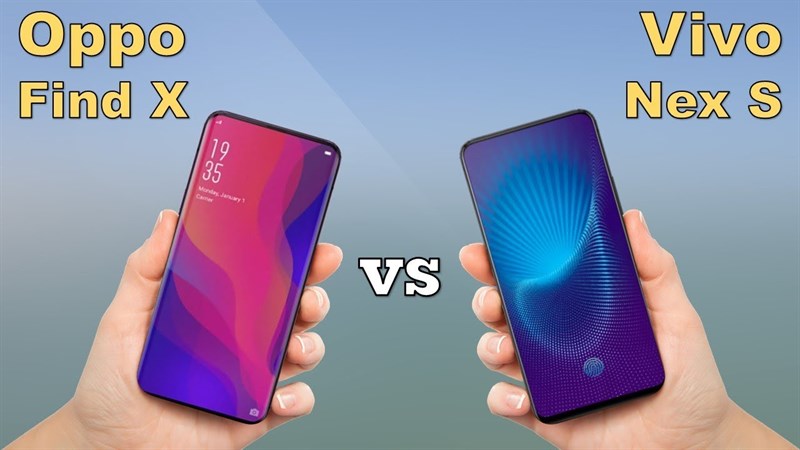 OPPO Find X vs Vivo NEX