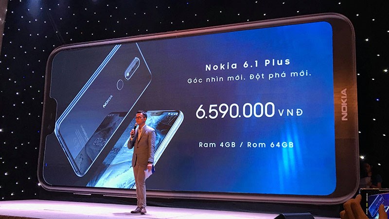 Nokia 6.1 Plus giÃ¡