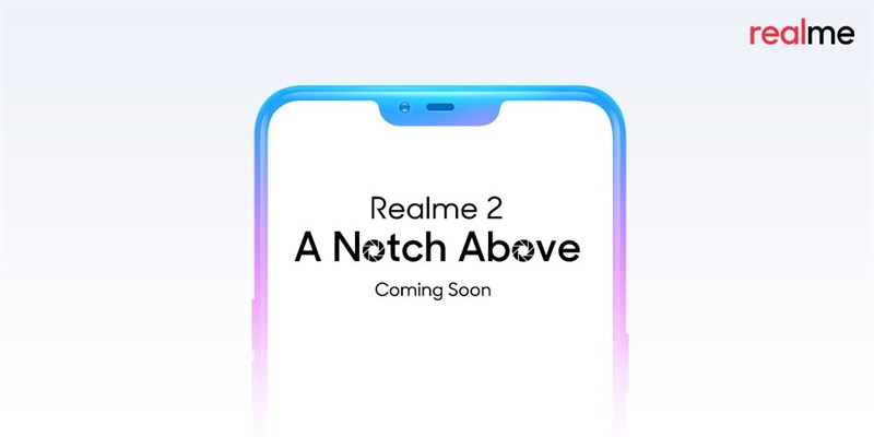 OPPO Realme 2 có màn hình notch OPPO Realme 2 có màn hình notch