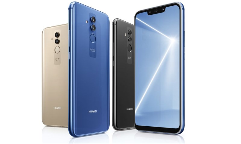 Huawei Mate 20 Lite ra mắt: Màn hình tai thỏ, chip Kirin 710, 4 camera