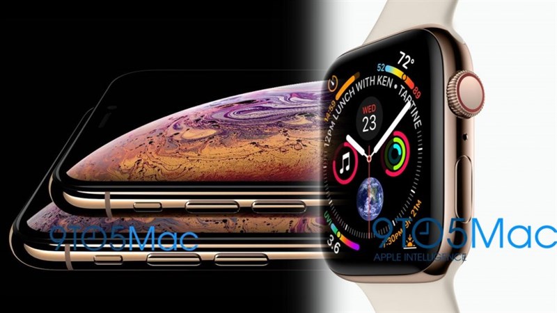 iPhone XS/XS Plus, Apple Watch Series 4 cùng nhau lộ ảnh sắc nét