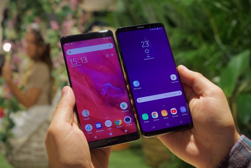 So sánh Xperia XZ3 với S9 và S9+