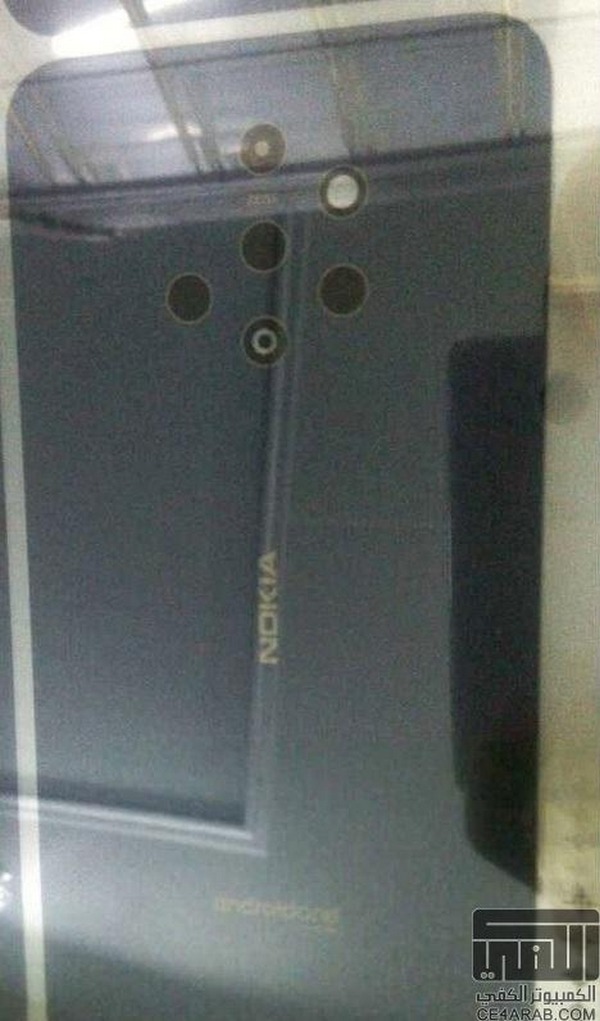 Lộ ảnh thực tế của Nokia 9 với camera đa ống kính Penta-Lens Lộ ảnh thực tế của Nokia 9 với camera đa ống kính Penta-Lens