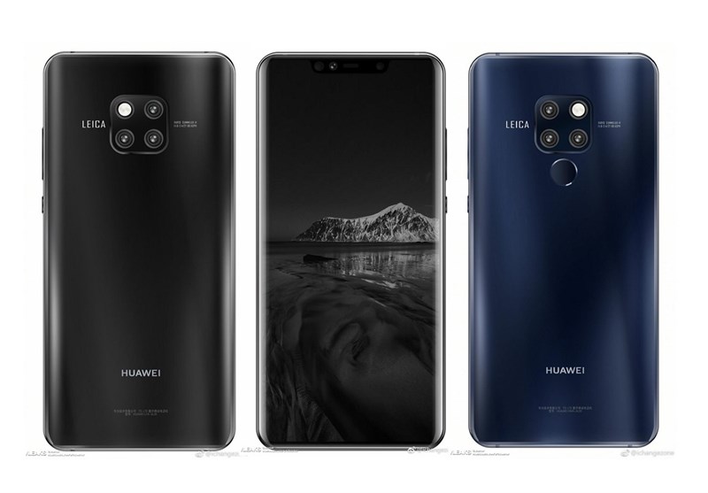 Xuất hiện hình ảnh báo chí sắc nét của Huawei Mate 20 Pro