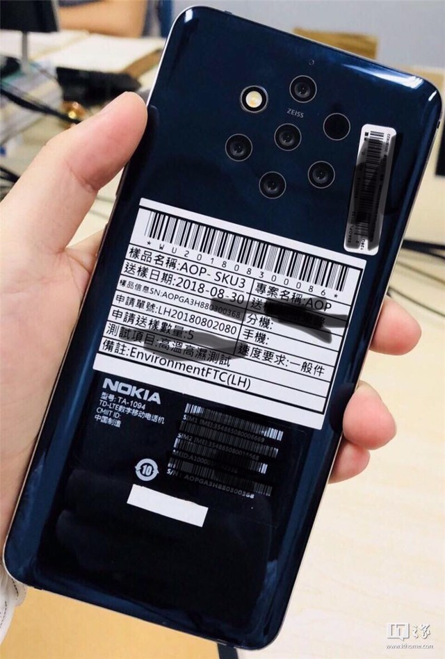 Nokia 9 với camera Penta-Lens lộ ảnh thực tế trên tay người dùng Nokia 9 với camera Penta-Lens lộ ảnh thực tế trên tay người dùng